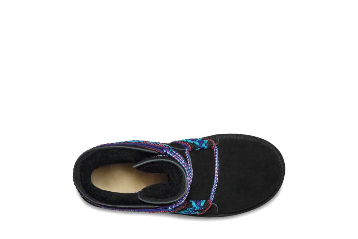 UGG Classic Mini II Braid Platform Чёрный — фото 5