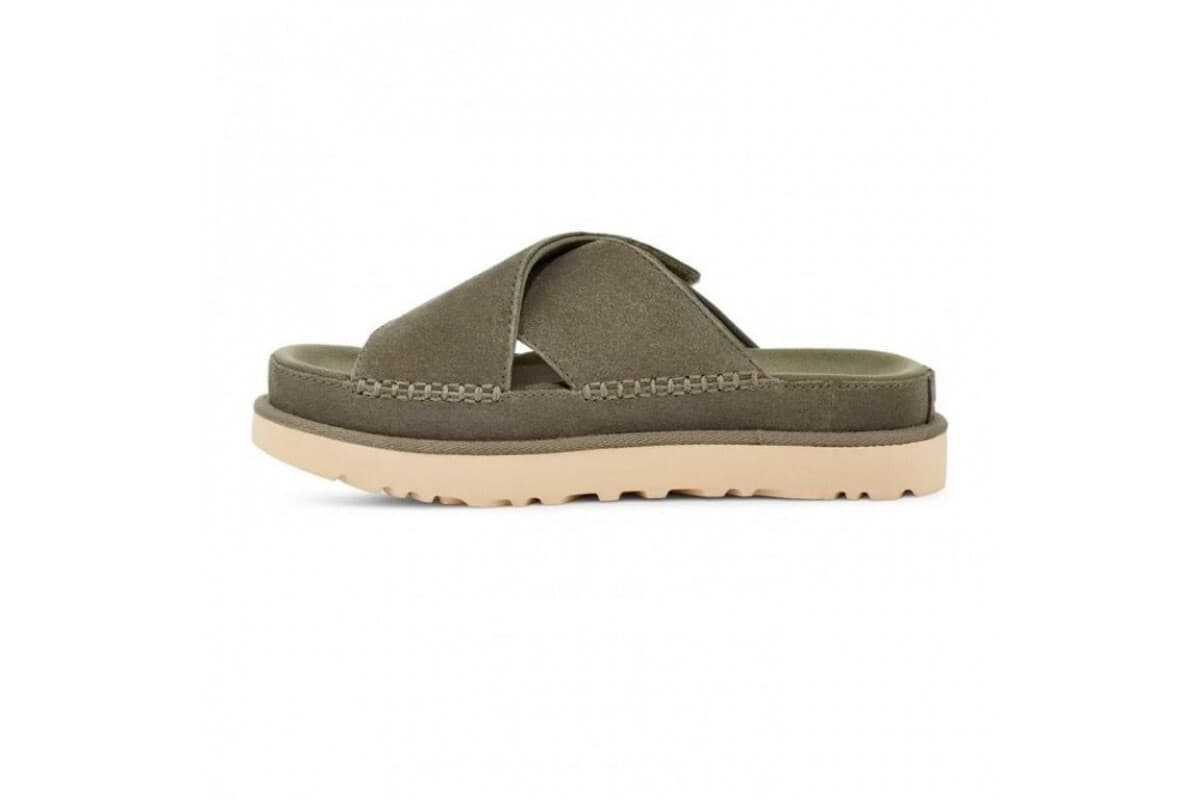 UGG Goldenstar Cross Slide Зелёный — фото 2