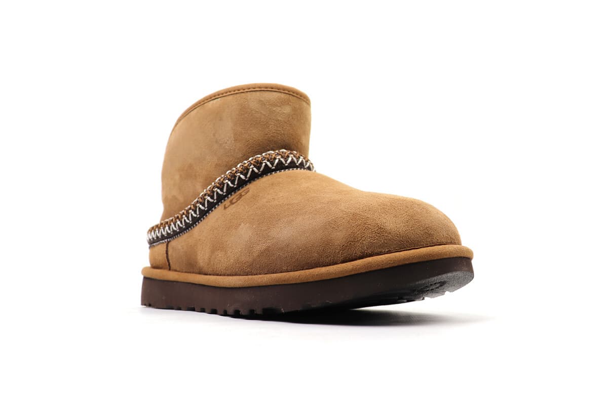 UGG Classic Mini Cresent Коричневый — фото 3