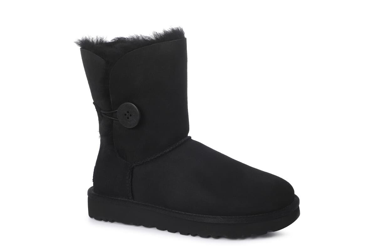 UGG Bailey Button II Чёрный — фото 4