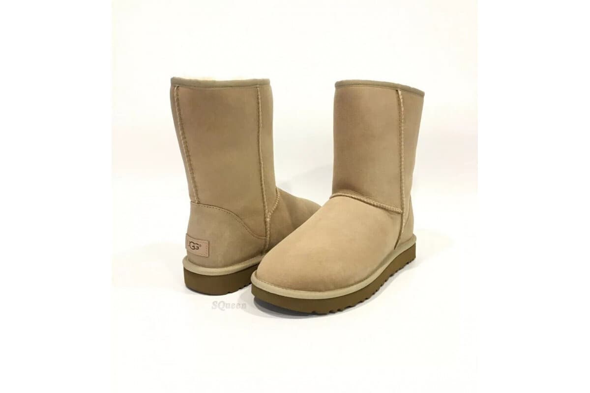 UGG Classic Short II Бежевый — фото 4