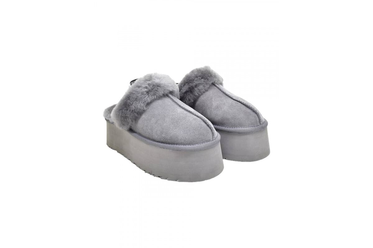 Ugg Funkette Suede Platform Серый — фото 2