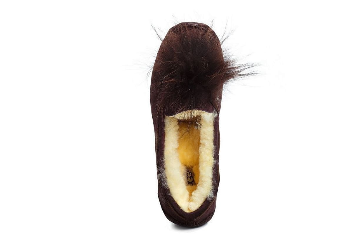 UGG Dakota Pom Pom Коричневый — фото 2