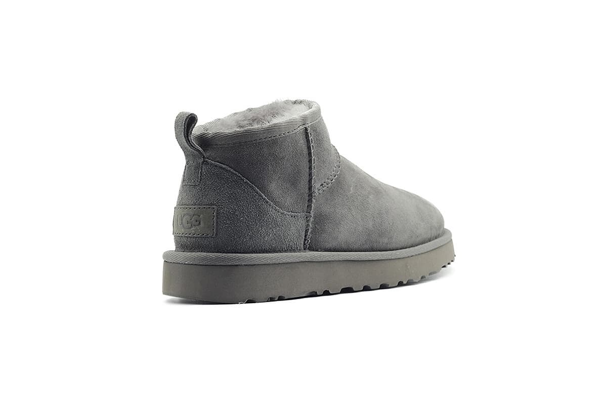 Угги Ugg Women's Classic Ultra Mini II Серый — фото 2