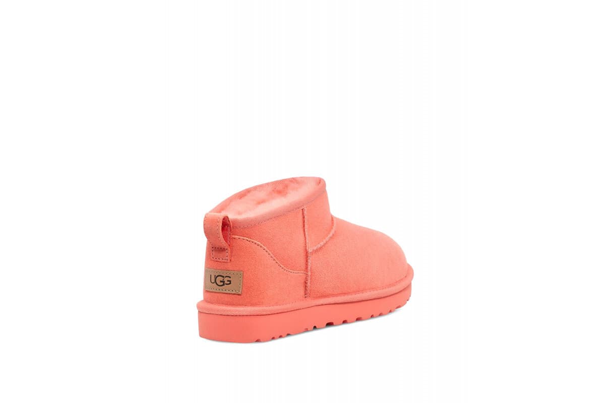Угги Ugg Women's Classic Ultra Mini II Розовый — фото 4