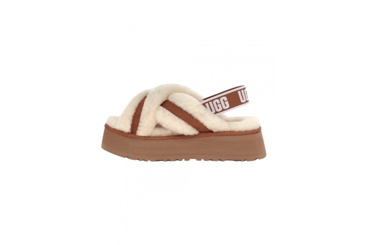 UGG W Disco Cross Slide Коричневый — фото 4
