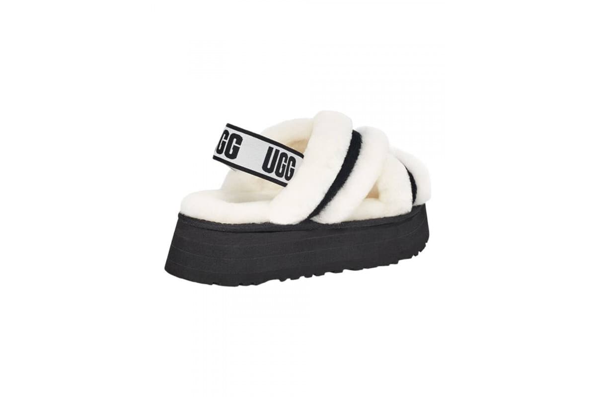 UGG W Disco Cross Slide Белый — фото 4