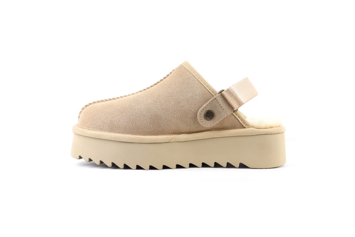 UGG Goldenstar Clog Platform Коричневый — фото 2