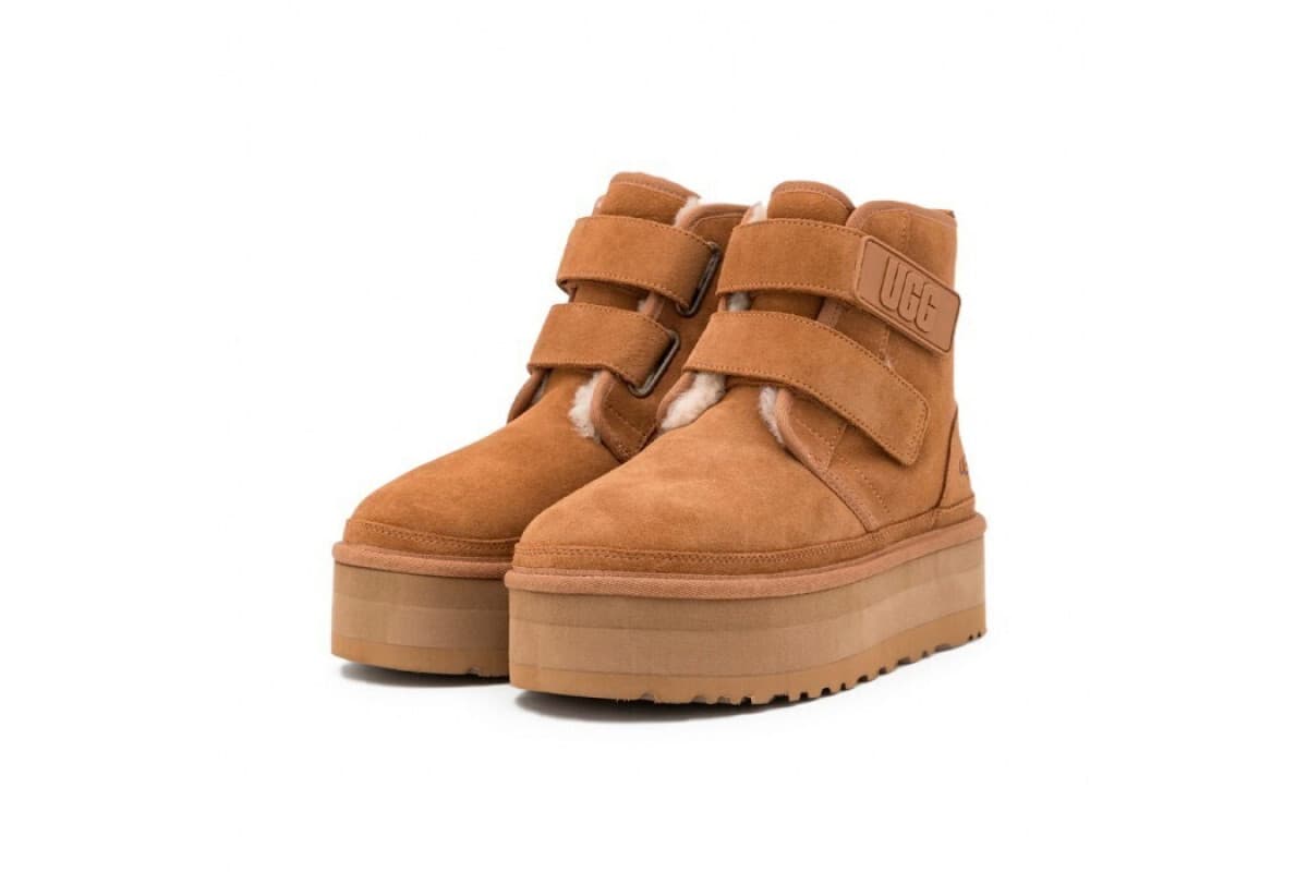 UGG Neumel Platform Buckle Коричневый — фото 2