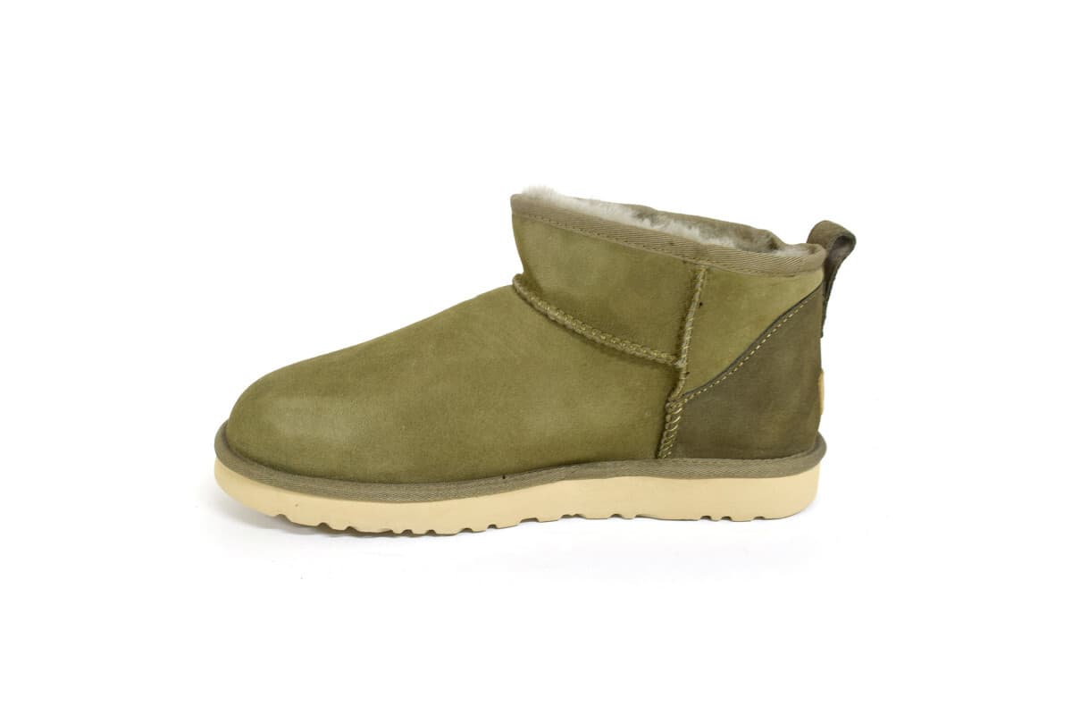UGG Mens Classic Ultra Mini II Хаки — фото 4