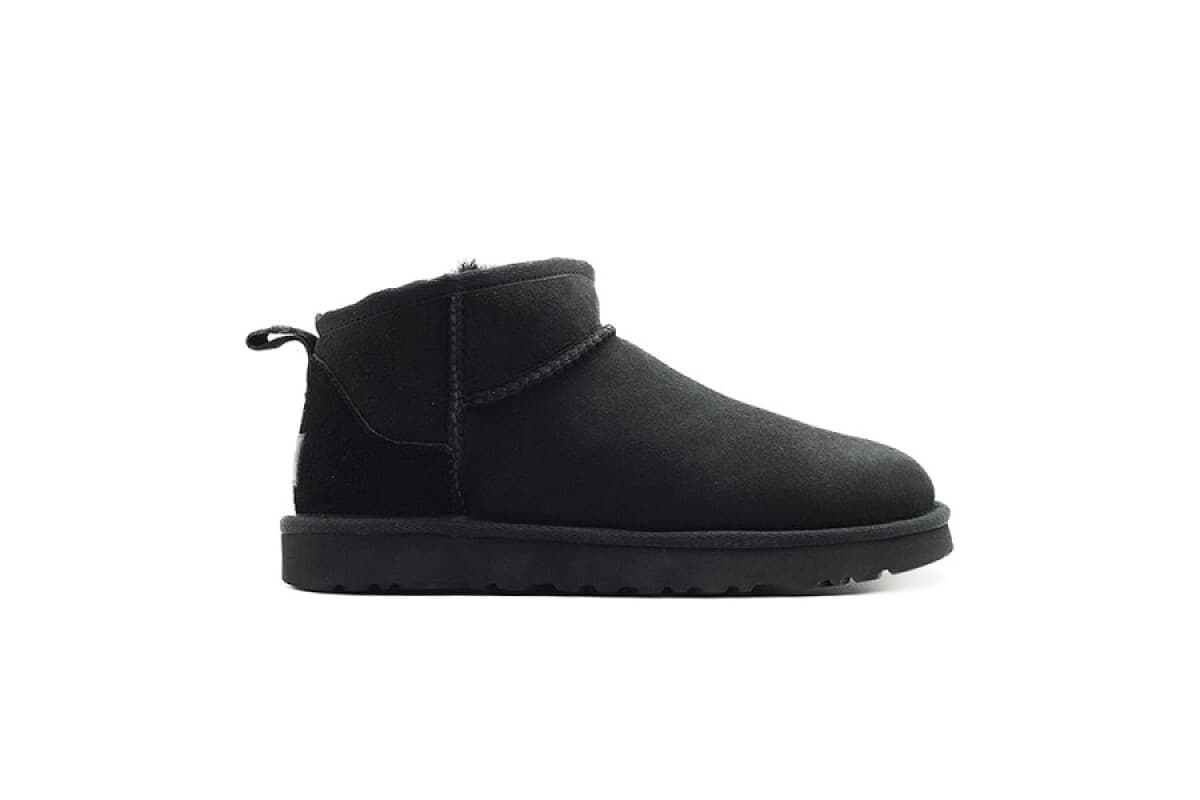 UGG Mens Classic Ultra Mini II Чёрный — фото 1