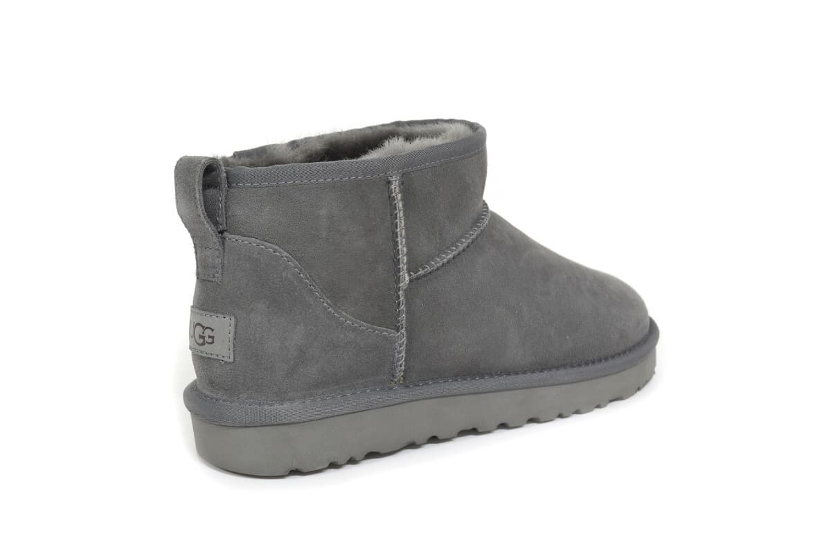 UGG Mens Classic Ultra II Mini Серый — фото 5