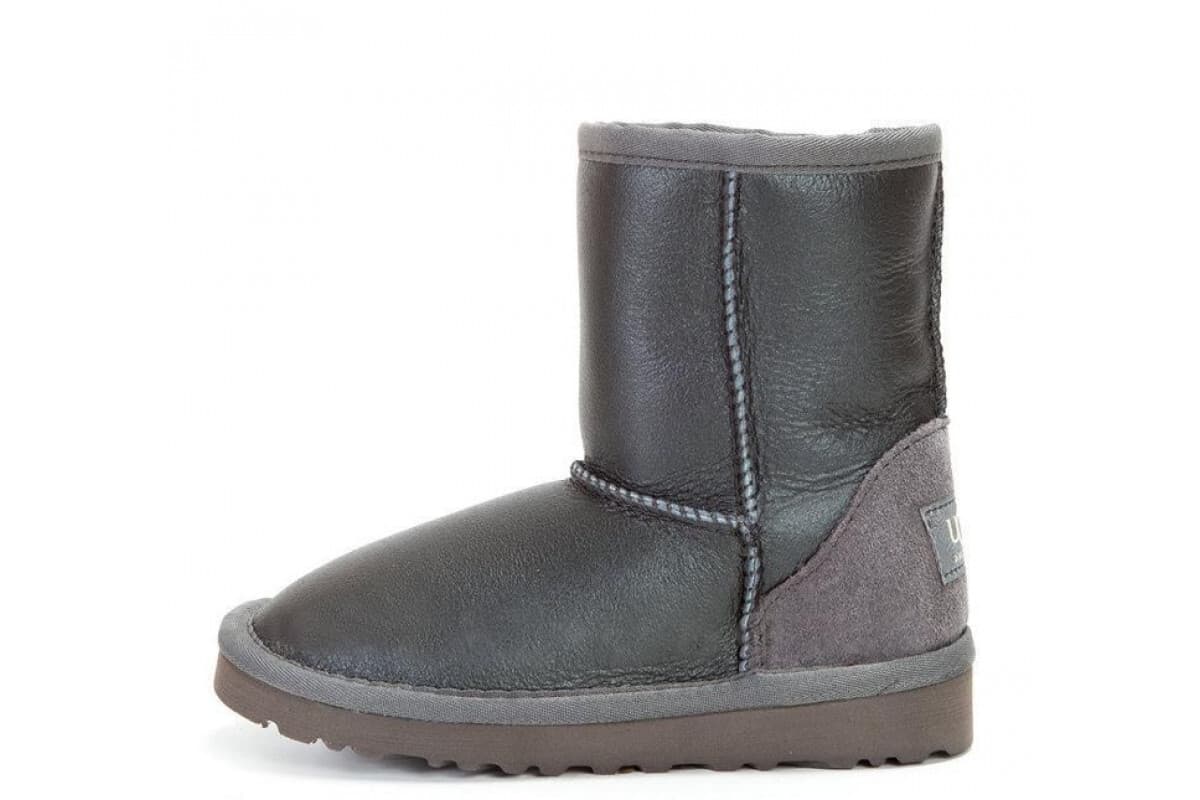 UGG Kids Classic Short Серый — фото 3