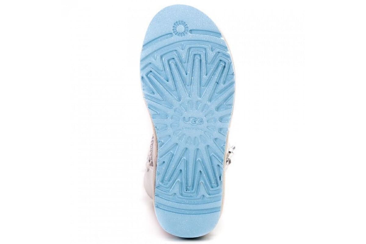UGG Kids Bailey Button I Do Белый — фото 5