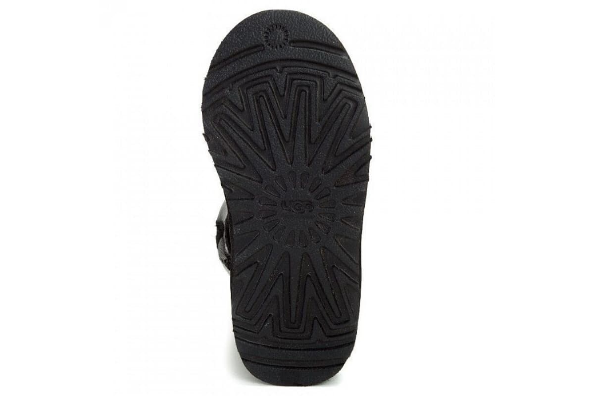 UGG Kids Bailey Button Bling Чёрный — фото 2