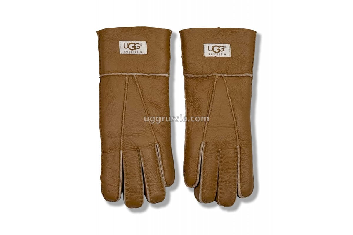 UGG Женские Кожаные Перчатки