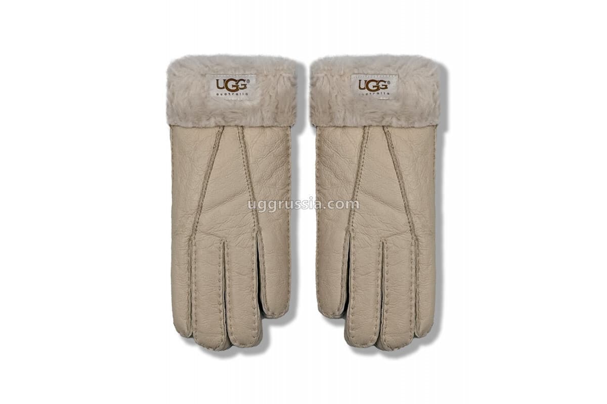 UGG Перчатки Кожаные Женские