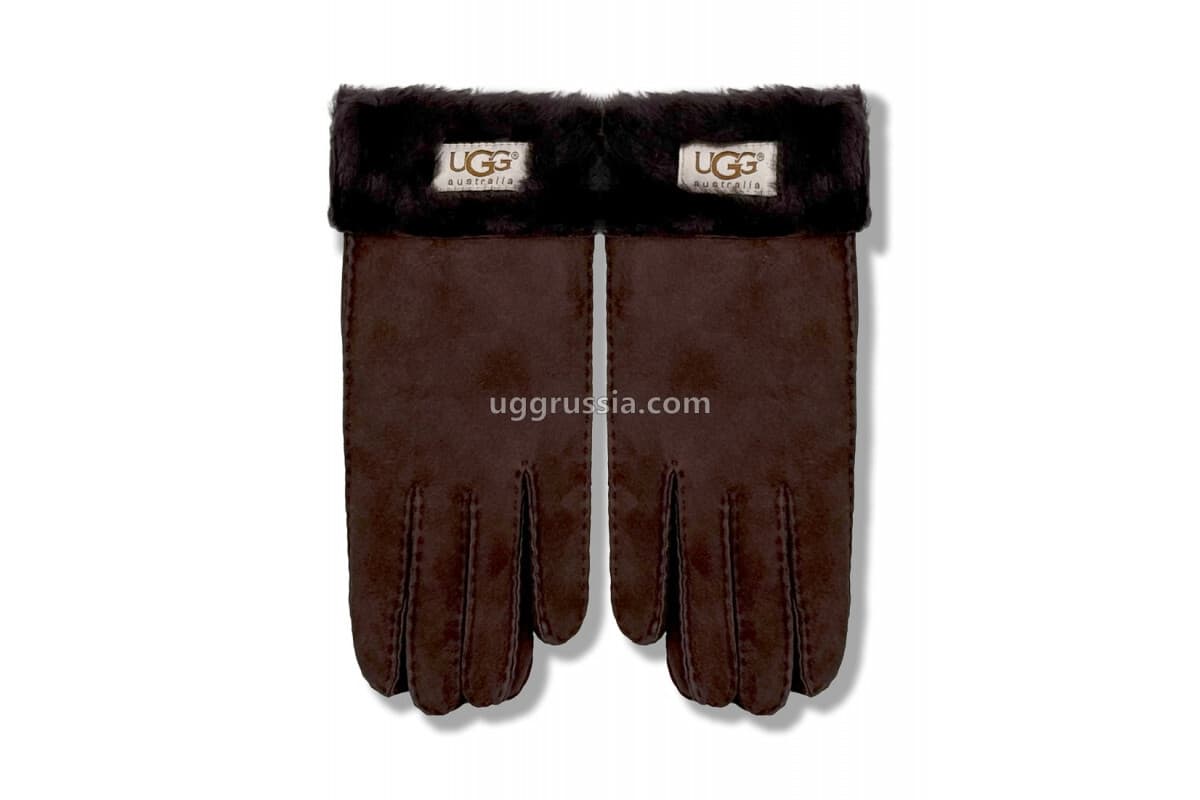 UGG Перчатки Кожаные Женские