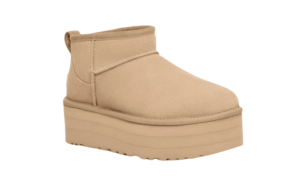 UGG Classic Ultra Mini Platform Бежевый — фото 2