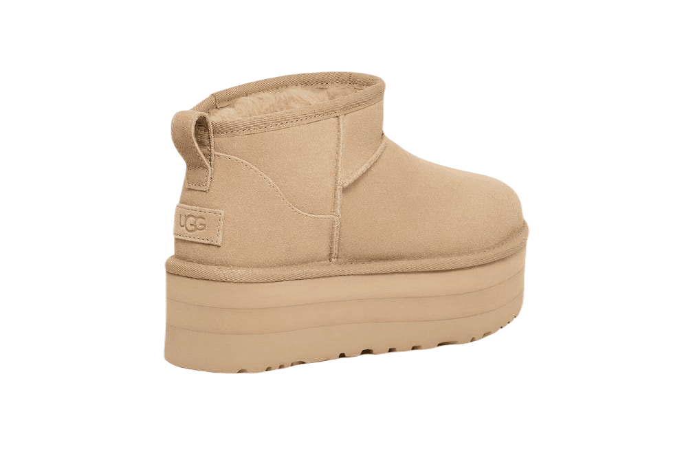 UGG Classic Ultra Mini Platform Бежевый — фото 3