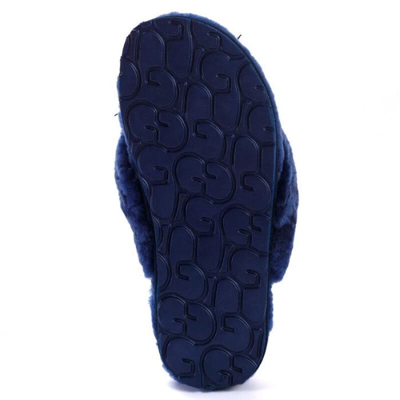 Ugg Fluff Flip Flop II Синий — фото 5