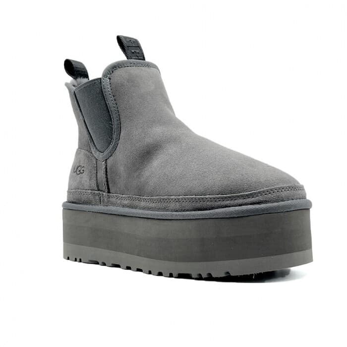 UGG Neumel Platform Chelsea Серый — фото 3