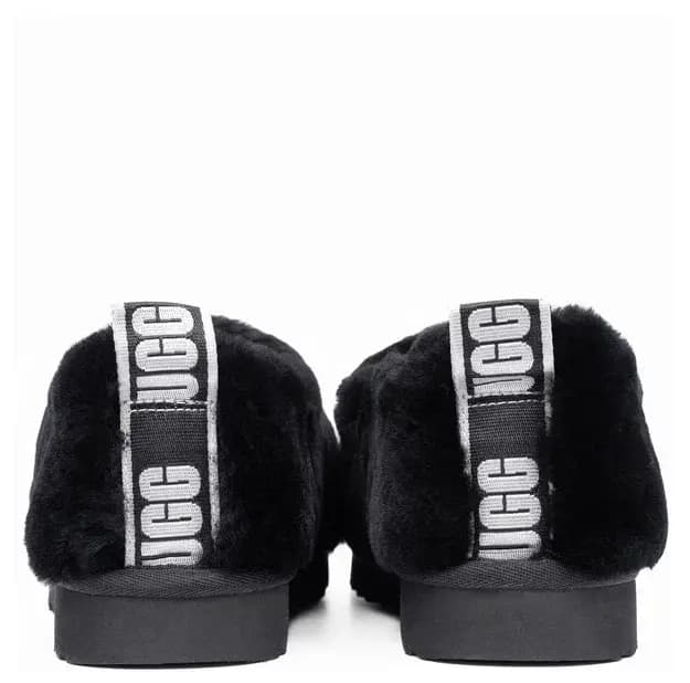 Ugg Hailey Fluff Slippers Чёрный — фото 5