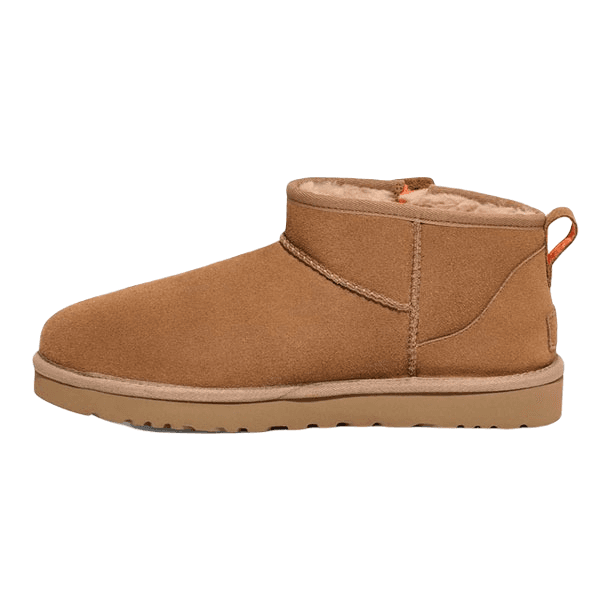 UGG CLASSIC ULTRA MINI ZIP BOOT Коричневый — фото 6