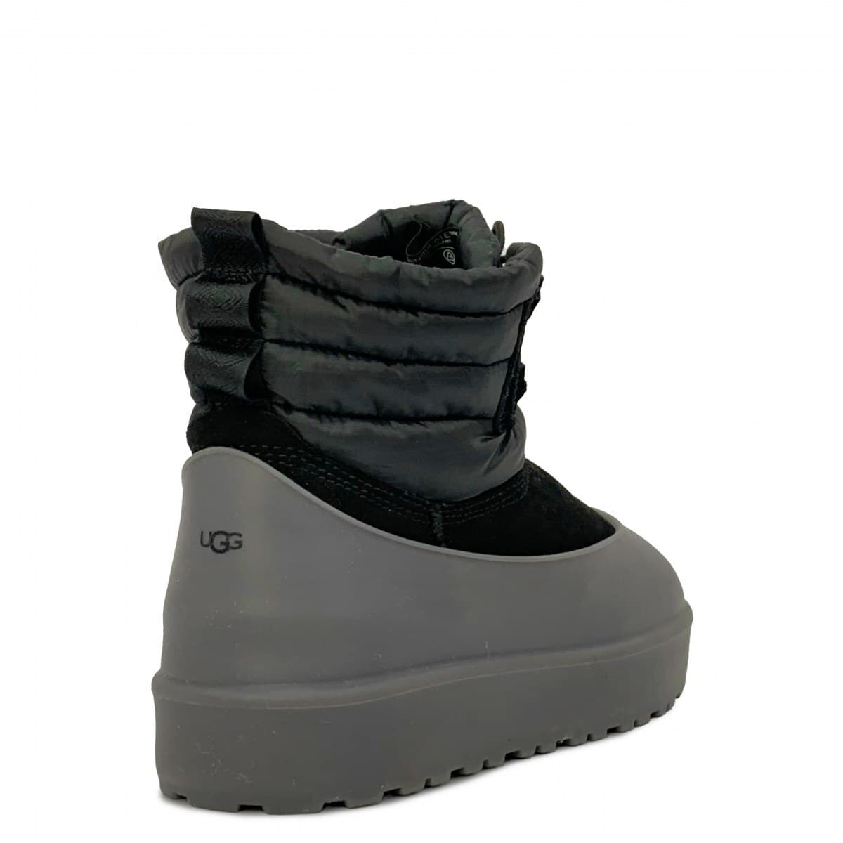 Угги UGG Men's Classic Mini Lace-Up Weather Чёрный — фото 2