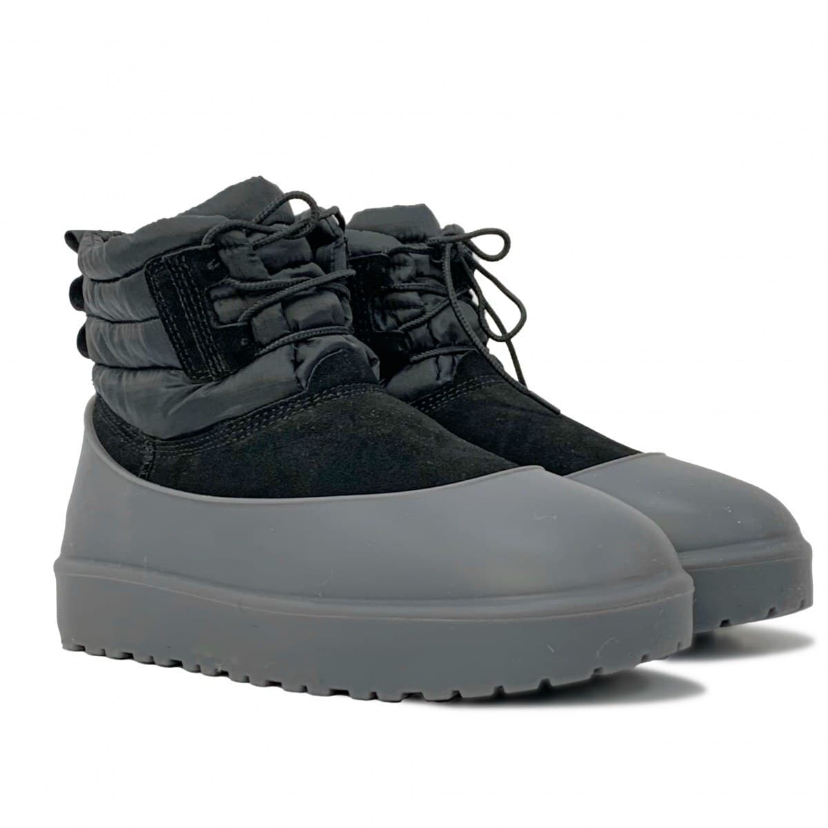 Угги UGG Men's Classic Mini Lace-Up Weather Чёрный — фото 5