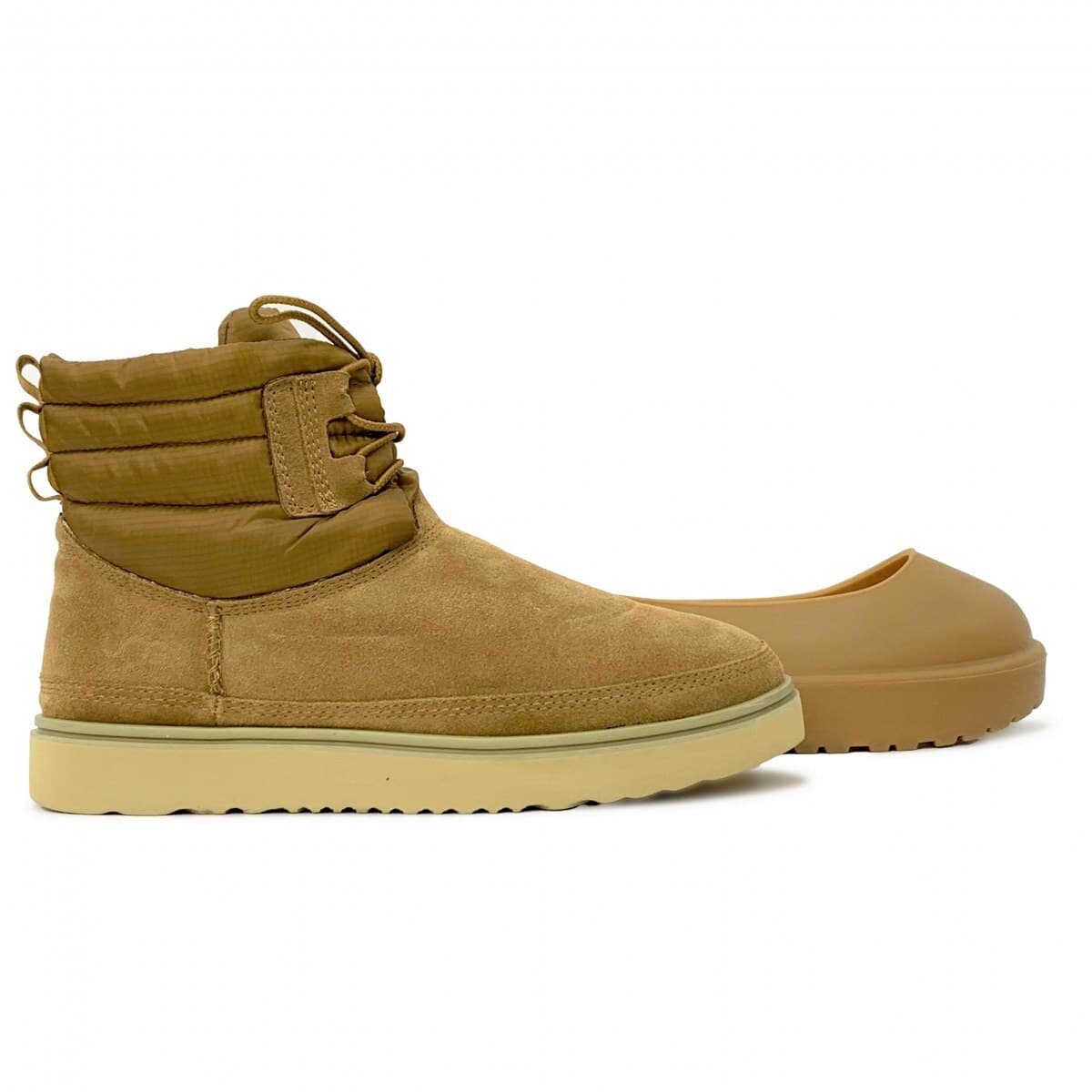 Угги UGG Men's Classic Mini Lace-Up Weather Коричневый — фото 6