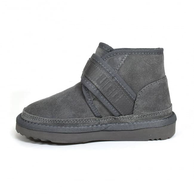 Ugg Kids Neumel Snapback Серый — фото 2