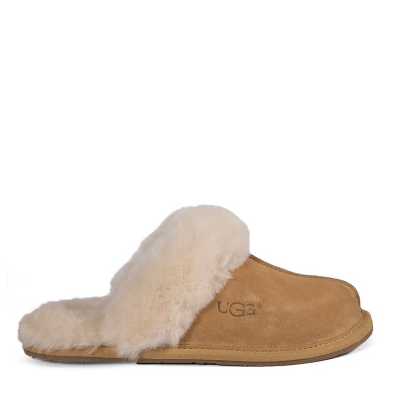 Женские тапочки Slipper Scuffette Seal II Коричневый — фото 3