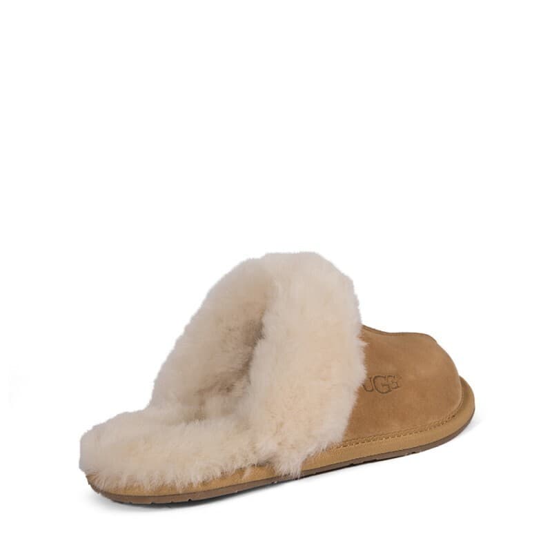 Женские тапочки Slipper Scuffette Seal II Коричневый — фото 4