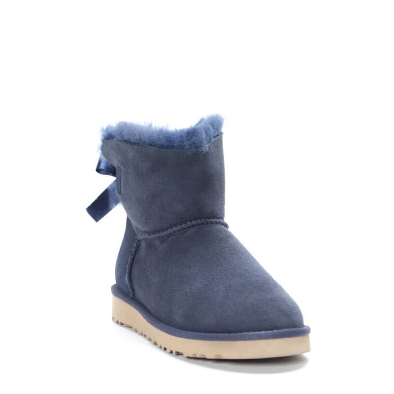Угги Bailey Bow Mini Синий — фото 4