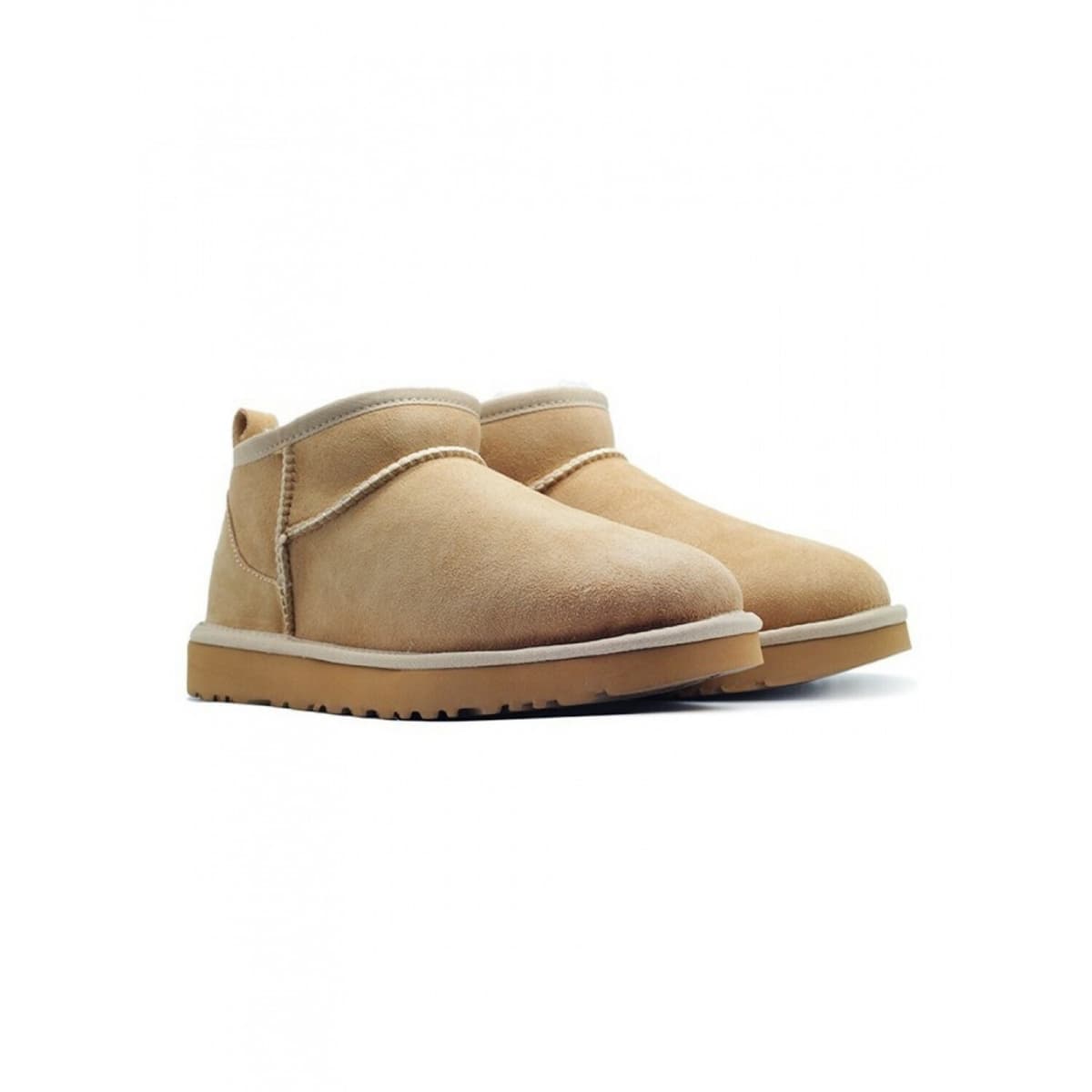 Угги Ugg Women's Classic Ultra Mini Бежевый — фото 2