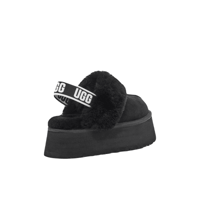 Ugg Funkette Suede Platform Чёрный — фото 2