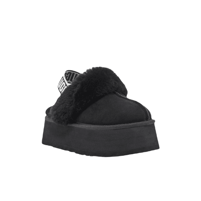 Ugg Funkette Suede Platform Чёрный — фото 4