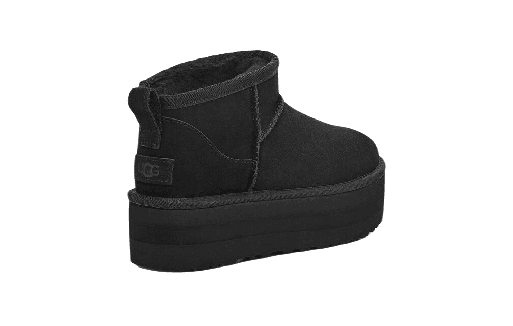 UGG Classic Ultra Mini Platform Чёрный — фото 4