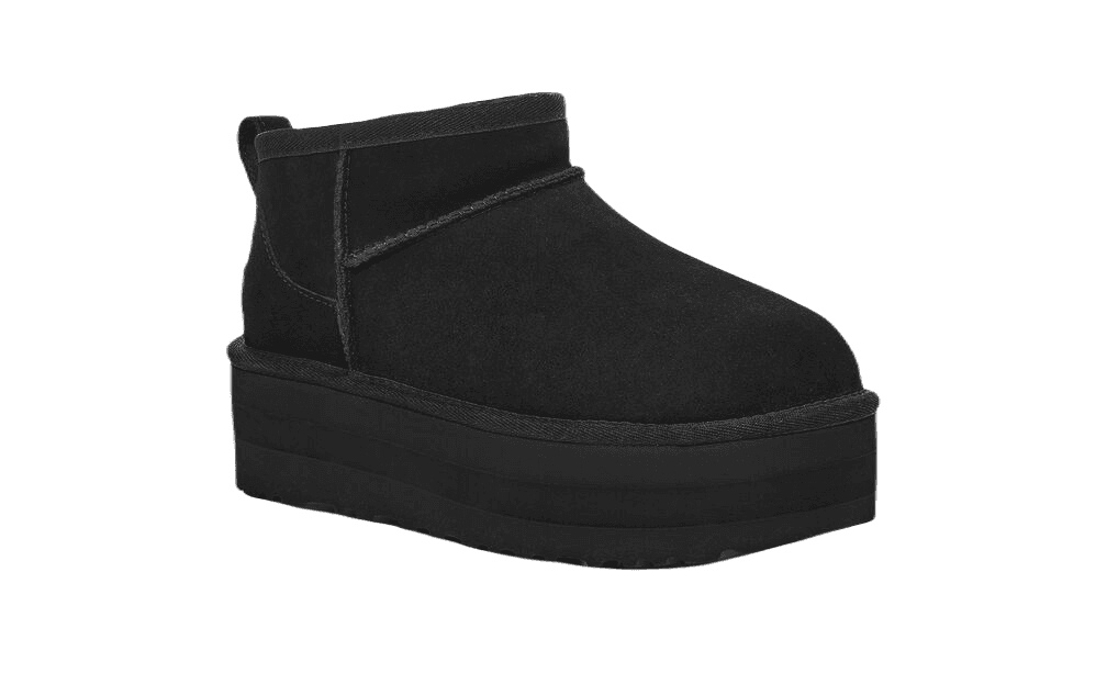 UGG Classic Ultra Mini Platform Чёрный — фото 6