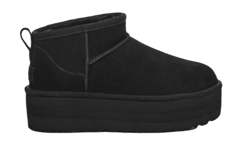 UGG Classic Ultra Mini Platform Чёрный — фото 1