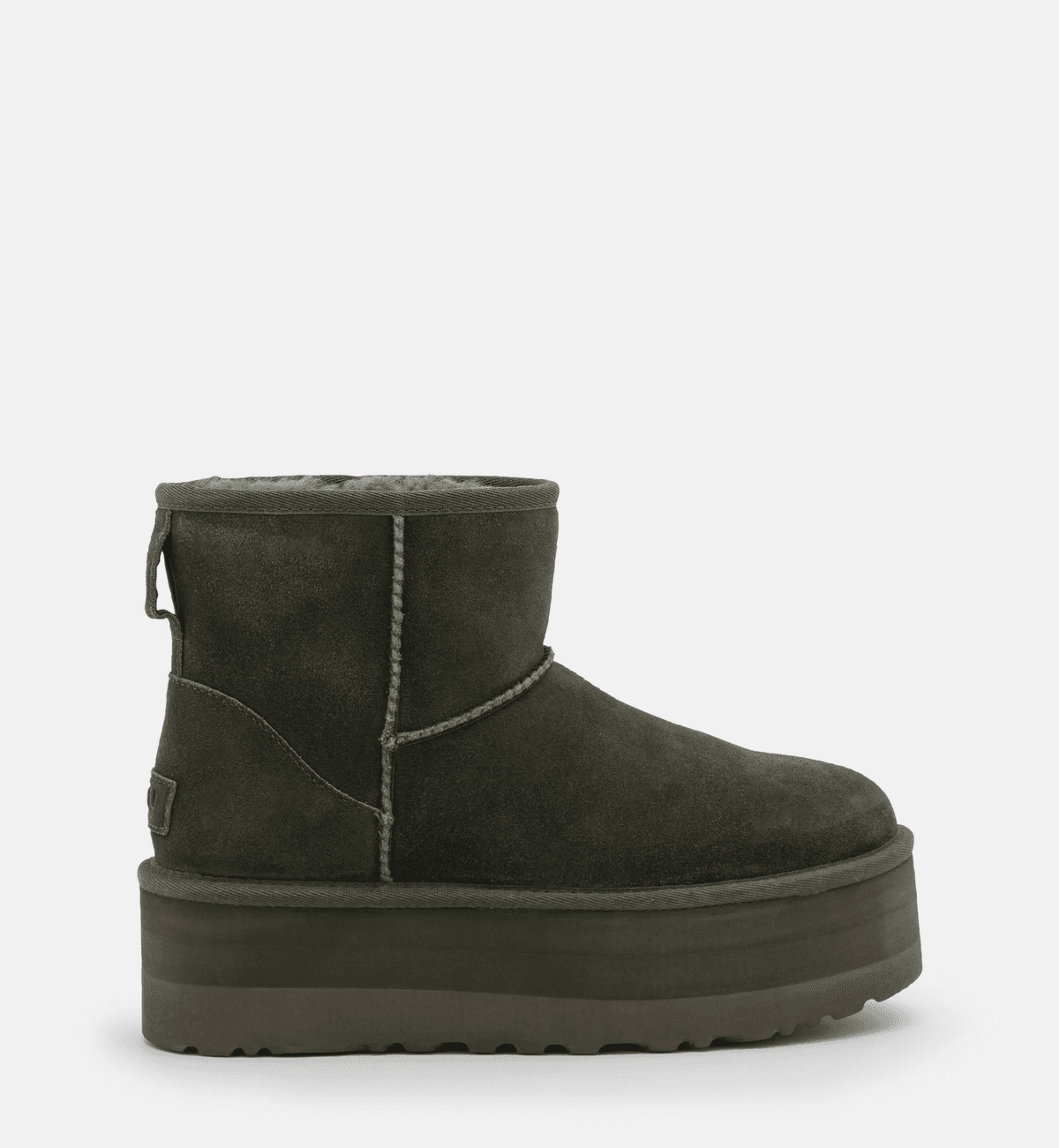Угги UGG Classic Mini Platform Хаки — фото 2