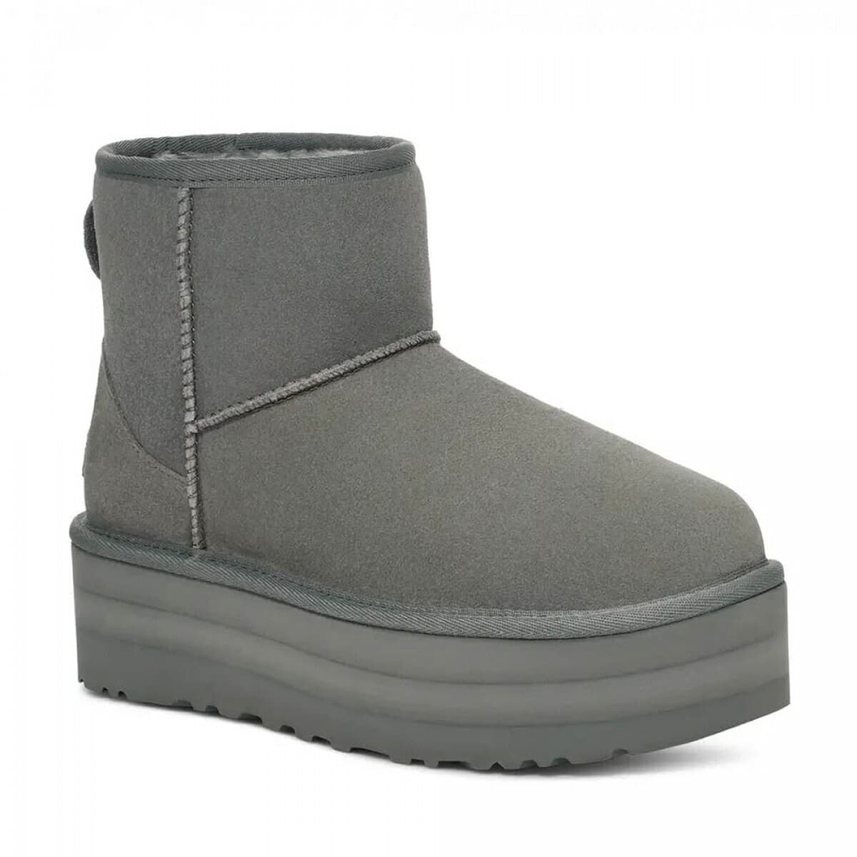 Угги UGG Classic Mini Platform Серый — фото 2