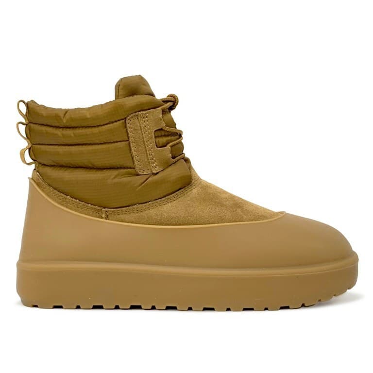 Угги UGG Classic Mini Lace-Up Weather Коричневый — фото 6