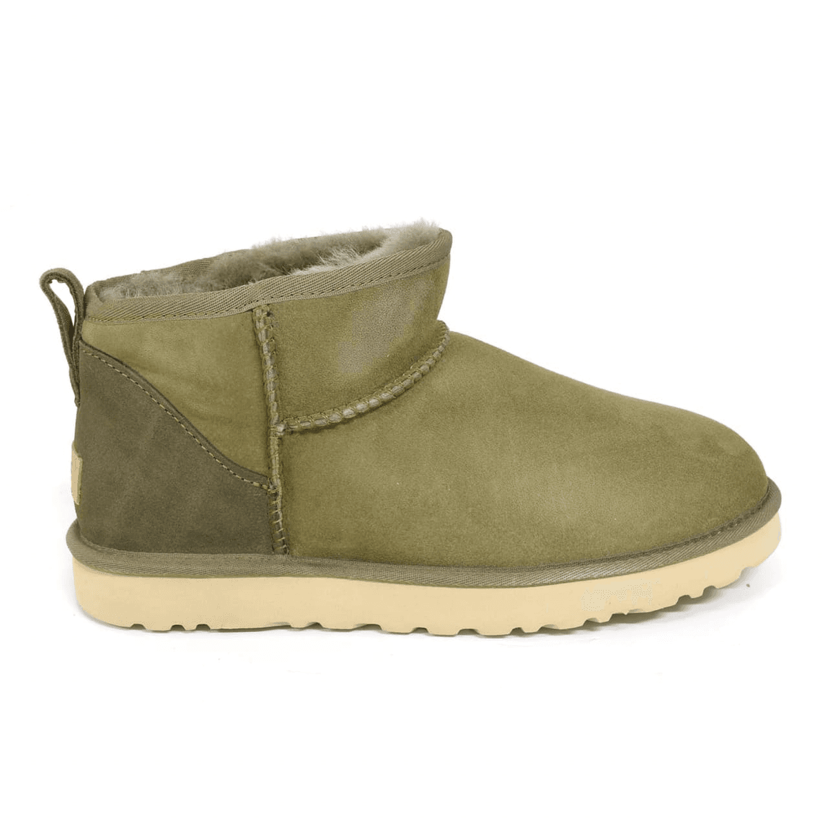 Угги Ugg Men's Classic Ultra Mini Хаки — фото 1