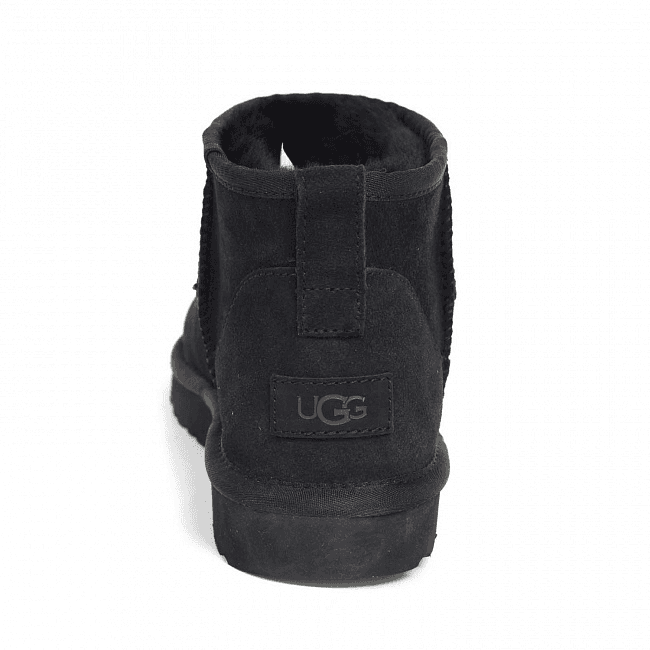 Угги Ugg Men's Classic Ultra Mini Чёрный — фото 2
