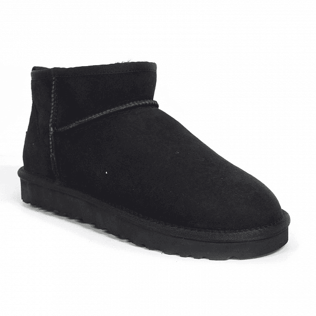 Угги Ugg Men's Classic Ultra Mini Чёрный — фото 4