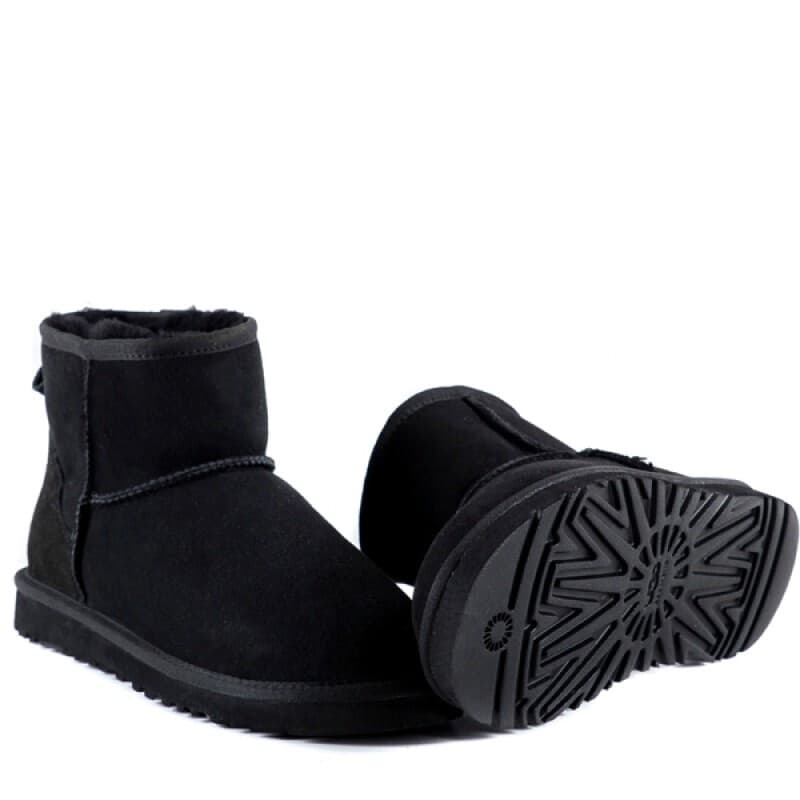 Угги Men's Classic Mini Чёрный — фото 4