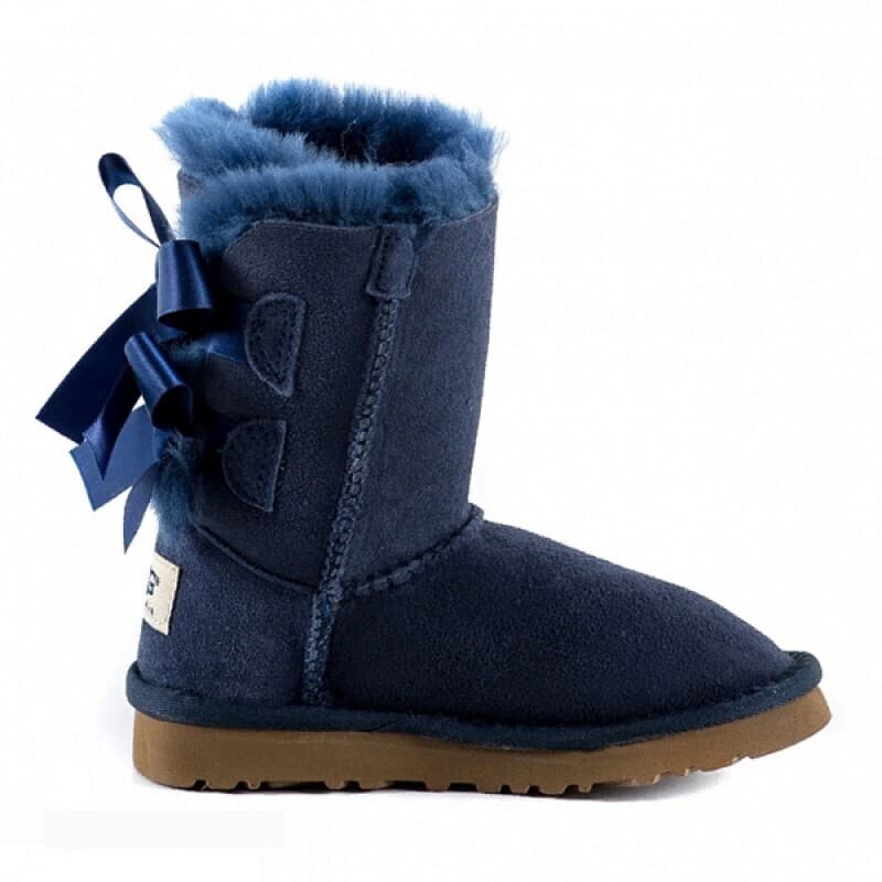 Угги Kids Bailey Bow Синий — фото 2