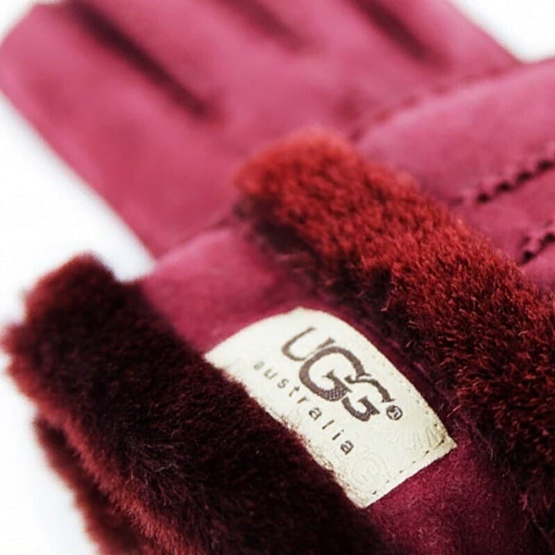 Перчатки UGG Fashion Belt Glove Фиолетовый — фото 2
